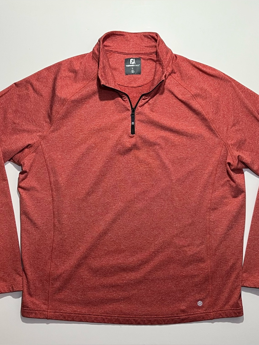 Men’s FootJoy ThermoSeries 1/4 Zip Mid Layer Golf Sweater, Large